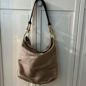 Elegant Tan Hobo Bag